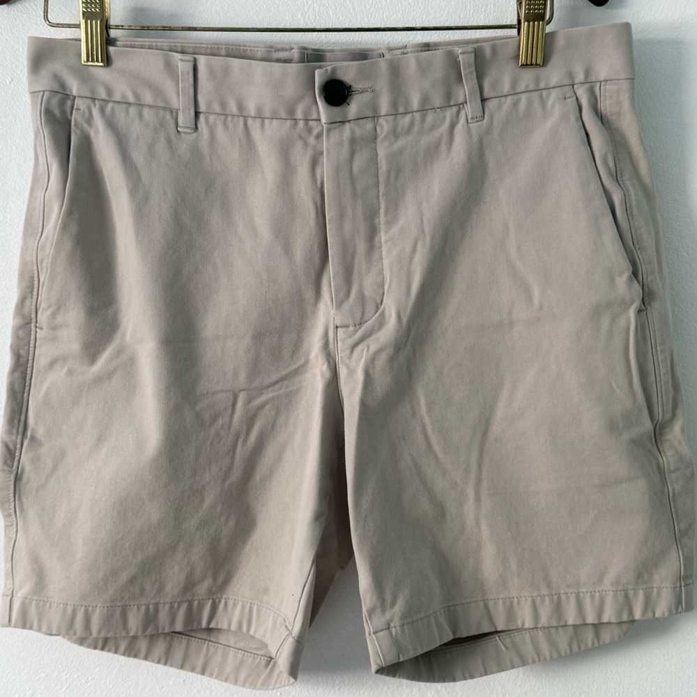 Everlane Women's Tan Flat Front Shorts